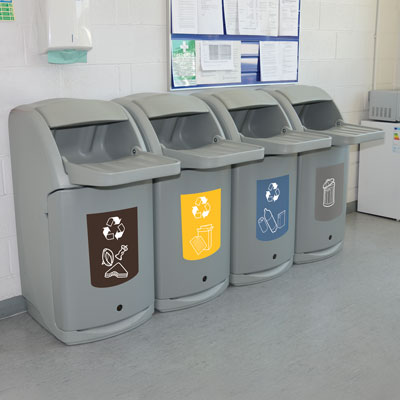 Conteneur pour la Restauration Combo&trade; avec Porte-plateau