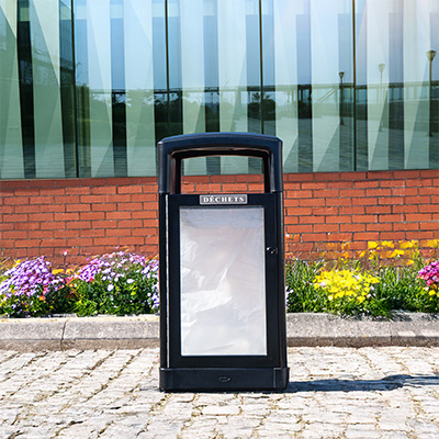 Poubelles de sécurité transparentes Origin™