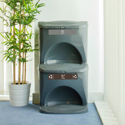Nexus® Stack 60 afvalscheidingsbak Compact & Gemakkelijk op te bergen