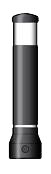 1 x bande rétroréfléchissante de 150 mm et 1 x bande rétroréfléchissante de 20 mm, blanche