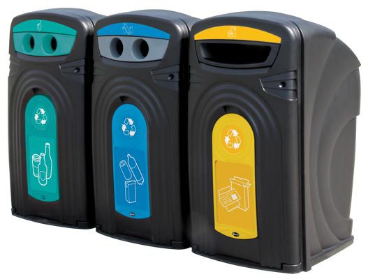 la gamme de poubelles urbaines et de conteneurs de recyclage Nexus® 360