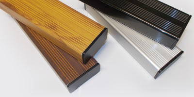 Glasdon Vandalex Slat options: Light Wood, Dark Wood, Black, Silver