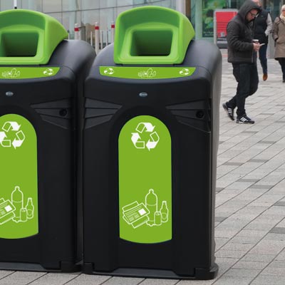 Conteneur de tri sélectif  pour déchets recyclables Nexus® City 240