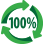 100% recyclebaar