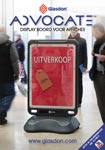 Advocate - Display bord voor affiches