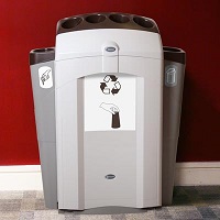 Eco Nexus® afvalscheidingsbak voor bekers