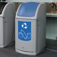 Nexus® 140 afvalscheidingsbak voor PMD-afval