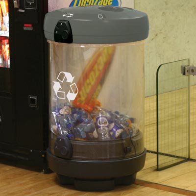 C-Thru™ 180 Doorzichtige container voor plastic flessen