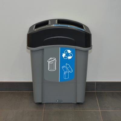 Eco Nexus® Duo 60 Container voor PMD/algemeen afval
