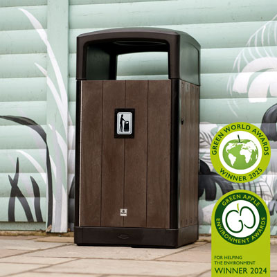 Origin™ Curve 110 afvalbak Gemaakt van gerecycled materiaal